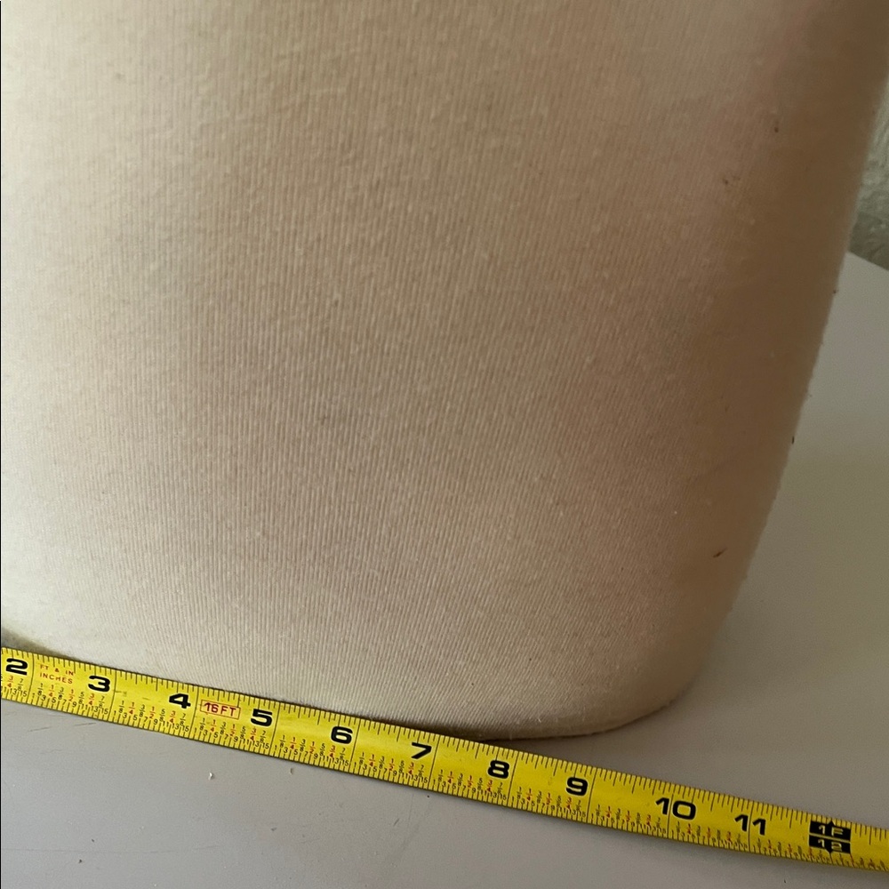 Beige Fabric Dress Form Torso - Picture 3 of 6